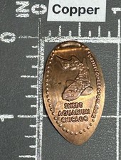 Shedd Aquarium Leopard Shark Chicago Illinois Elongated Pressed Smashed Penny
