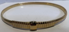 Vintage Accessocraft NYC Gold Tone Stretch Belt  Great Condition