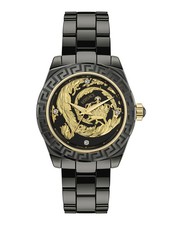 Versace Womens Black 40mm Bracelet Fashion Watch