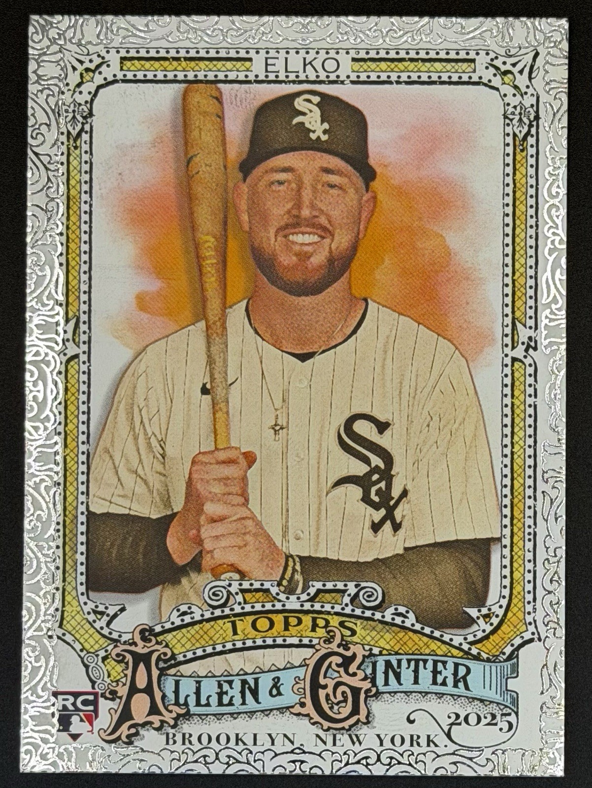 2025 Topps Allen & Ginter #216 Tim Elko Foil Filagree