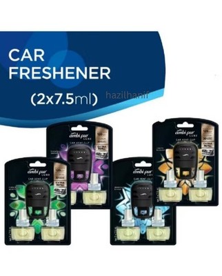 ''NEW Ambi Pur Luxe Car Air Freshener (7.5ml x 2 Perfume Bottle)''