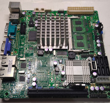Mini ITX Supermicro X7SPA-H-D525 Motherboard Intel Atom D525 Dual-Core, 2GB DDR3