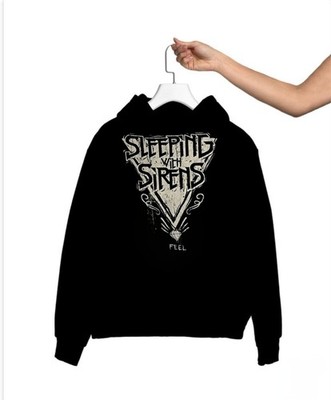 Sleeping With Sirens Band Feel Graphic Unisex Sweatshirt Hoodie S M L XL 234XL