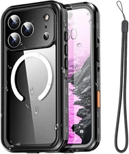 Funda Impermeable IP68 para iPhone 17 Pro MAX 2025 Con Carga Magnetica MagSafe