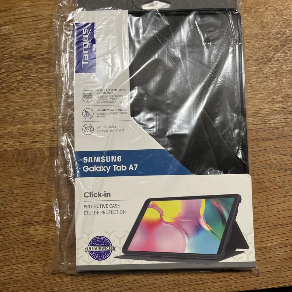 Targus Click-In Case, Black, for Samsung Galaxy Tab A7 ( 10.4") - Image 3 of 3