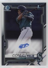 2021 Bowman Chrome Prospect Auto George Feliz #CPA-GF Auto 9x7