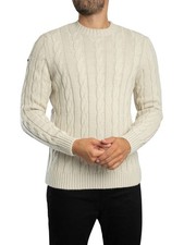 Superdry Men's Jacob Cable Jumper, White