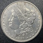 1891-CC Morgan Silver Dollar $1 XF Details Extra Fine Semi-Key Date Carson City