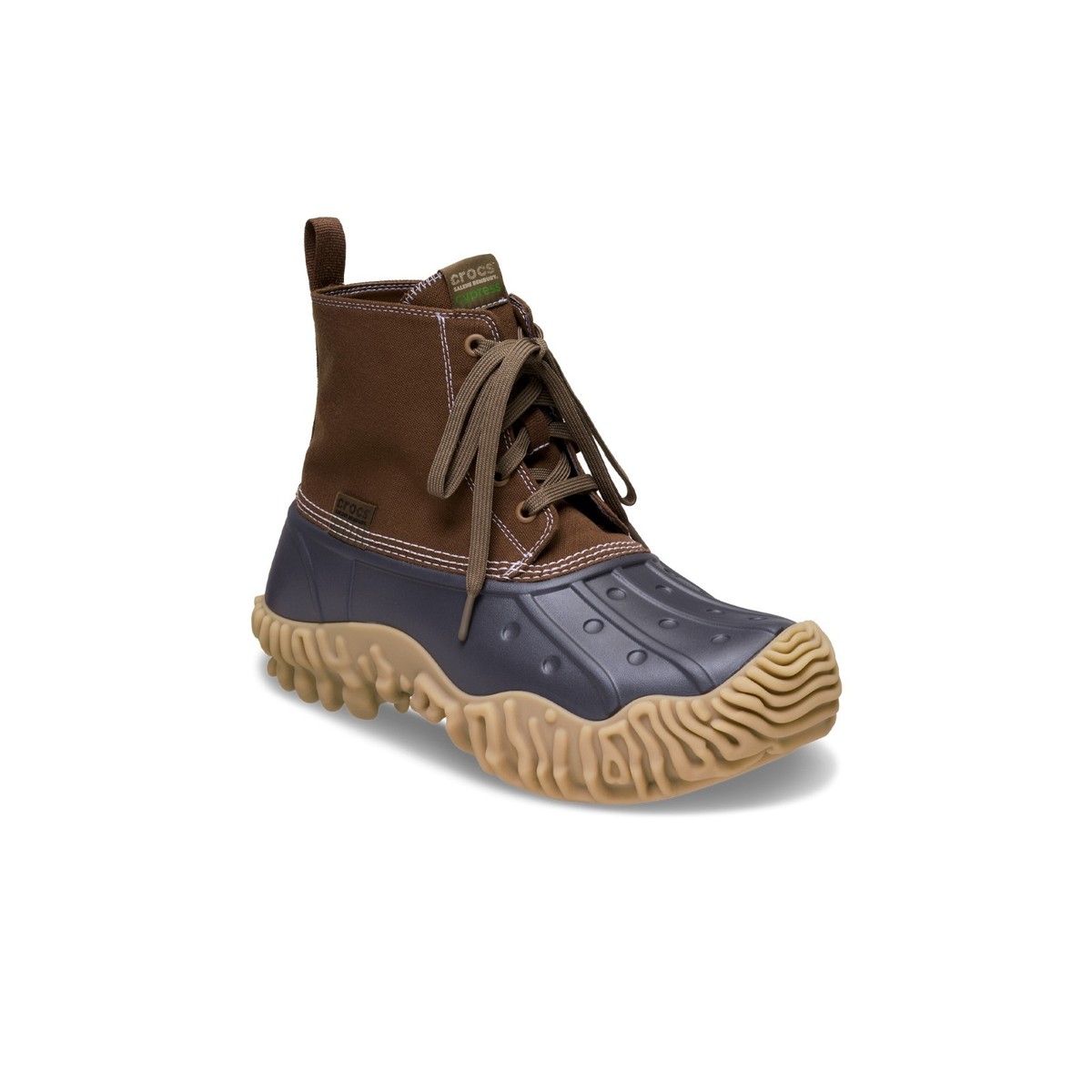 Size 13 Crocs Cypress Boot Salehe Bembury Taro Brown New Pollex Duck Boots Mens Salehe Bembury Crocs Pollex Men main image 4