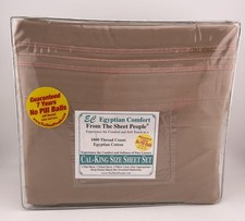 Egyptian Cotton 1800 Thread Count CAL-KING Sheet Set - THE SHEET PEOPLE