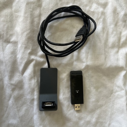 Netgear Wireless N-300 USB WNA3100 with stand 300Mbps - Picture 1 of 6