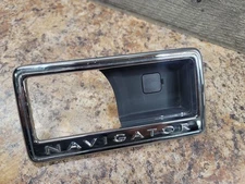 2007-2014 LINCOLN NAVIGATOR LEFT INNER DOOR HANDLE BEZEL CHROME M3032 4710 OEM