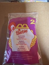 Vintage McDonald's Happy Meal 1996 Barbie 2 Rapunzel Unopened
