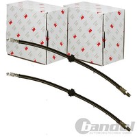 2X NK BremsschlÄUche Hinten Vorne AußEn Passend FÜR Alpine V6 Nissan NV300