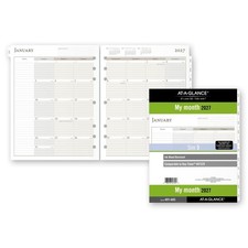 2027 At-A-Glance 491-685 Monthly Planner Refill, Size 5, 8-1/2 x 11"