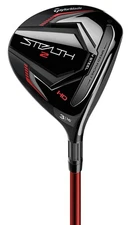 Left Hand TaylorMade STEALTH 2 HD 16* 3 Wood Reg Fujikura Speeder NX Red 50 VG