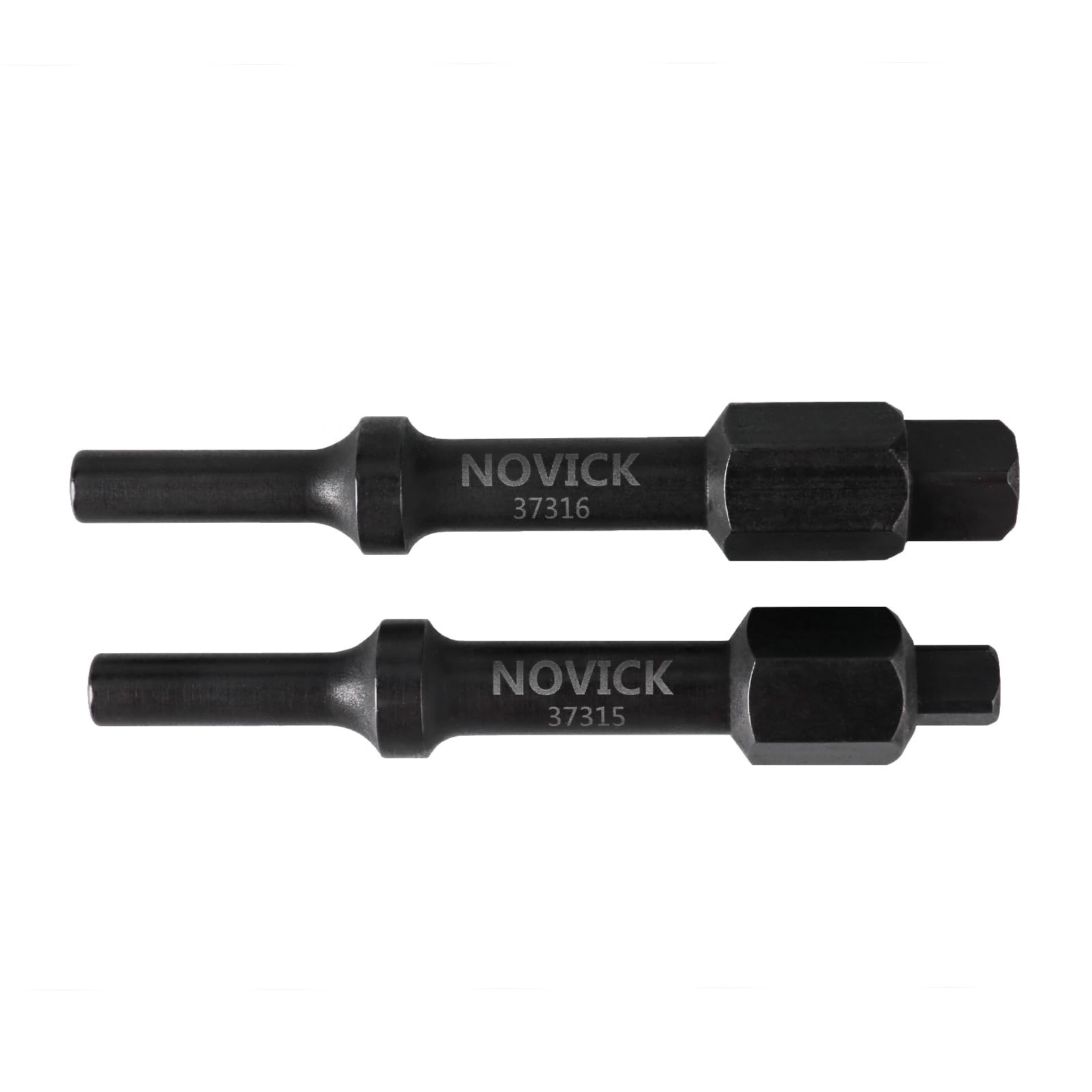 37315 3/8" & 37316 1/2" Pneumatic Bolt Breaker X 5" And X 5", Black