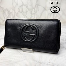 Gucci Soho Continental Leather Wallet near mi...