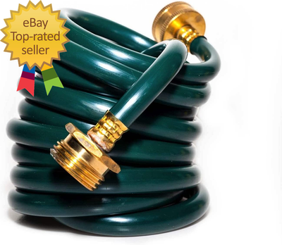 #ad #ad Lightweight EVA Recoil Garden Hose Retractable Coil Water Hoses with 3 4 $15.85