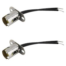 LED Light Bulb Socket Holder Pair