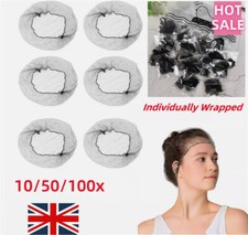 1-100X Invisible Hair-Nets Elastic Edge Fine-Mesh Bun Cover Styling Hair Bun Net