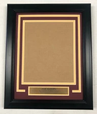 JOE GIBBS WASHINGTON REDSKINS FRAMED FRAME KIT 8X10 VERTICAL PHOTO 