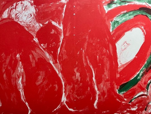 EDOUARD PIGNON FRENCH ORIGINAL LITHOGRAPH "UNTITLED" 1986 - Imagen 3 de 5