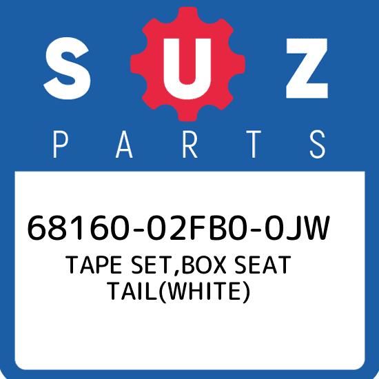 NOS Genuine Suzuki Seat Cowl Decal Sticker Tape Set White Tl1000r