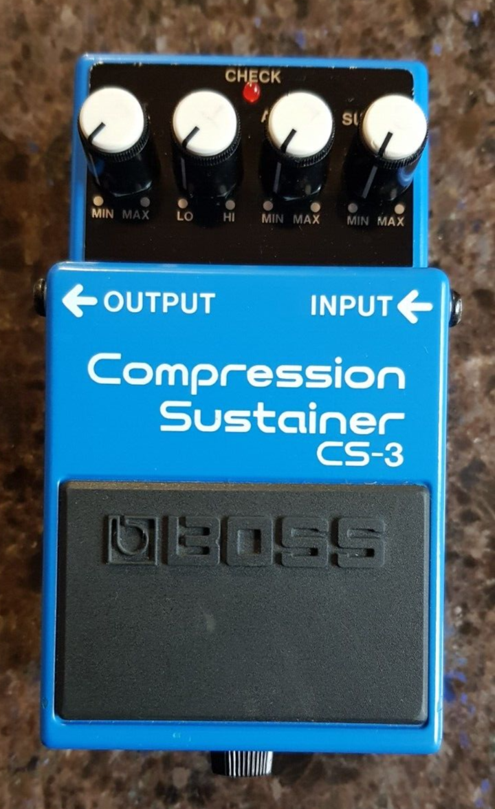 BOSS Cs3 Compressor/Sustain Pedal eBay