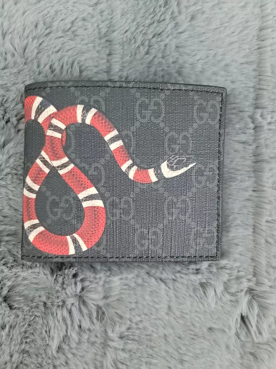 Gucci Supreme Kingsnake Wallet