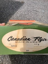 Vintage NOS Canadian Flyer MacGregor/Brunswick Ice Skates W/Box Men's 8