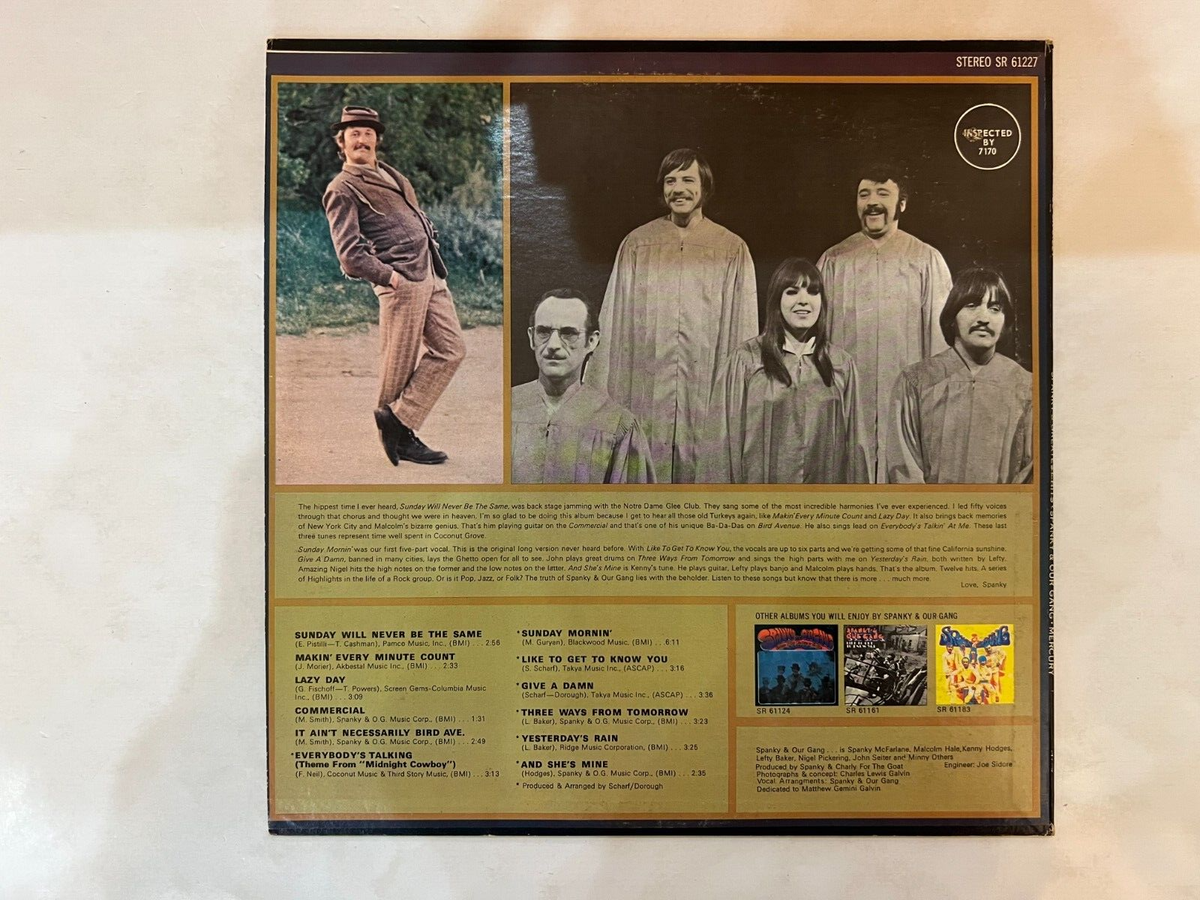 Spanky & Our Gang – Spanky's Greatest Hit(s) LP- Mercury – SR