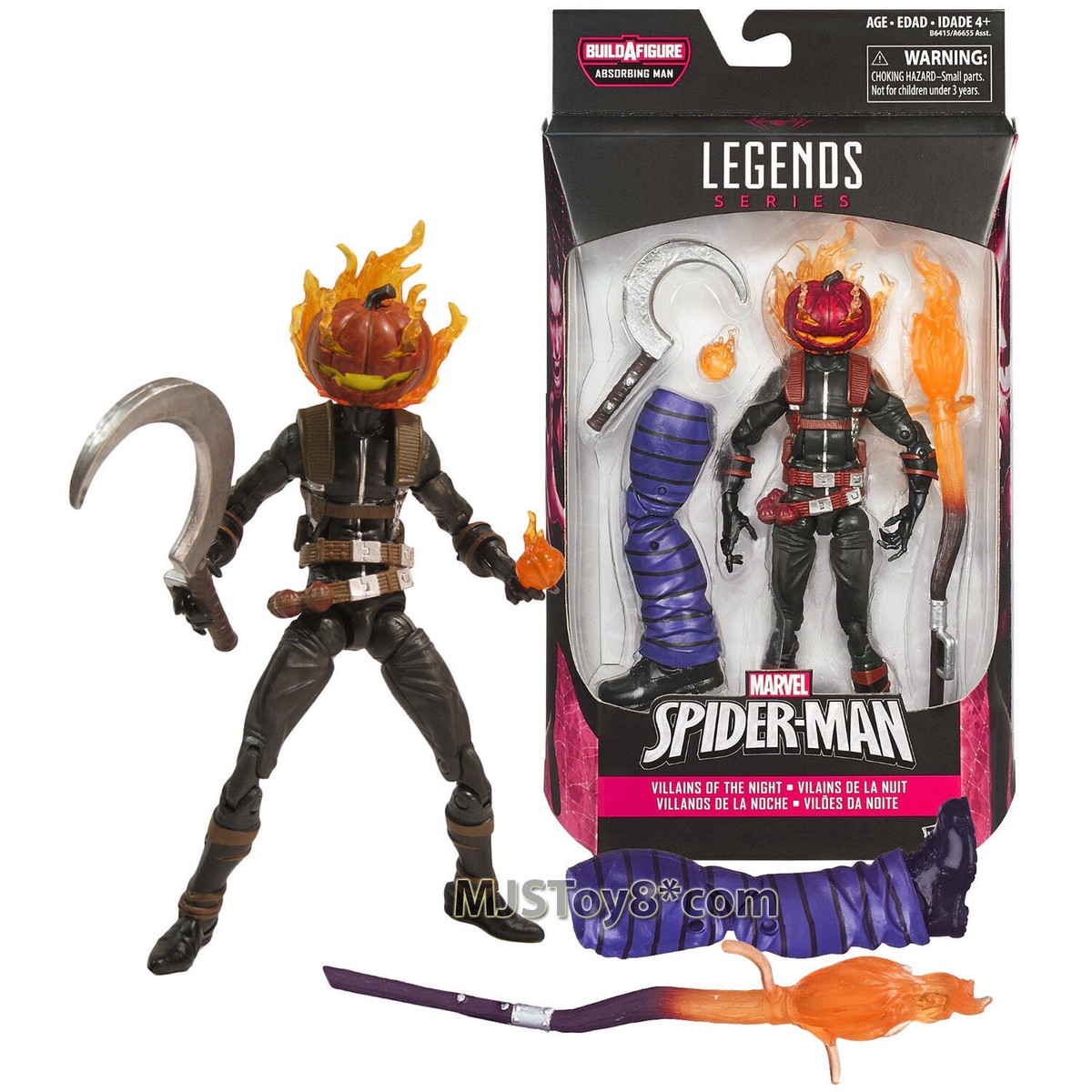Year 2015 Marvel Legends Absorbing Man Series 6 Inch Tall Figure