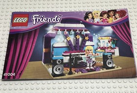 Lego Friends Rehearsal Stage 41004 100% Complete With Mini Fig And Manual L6