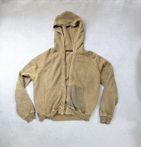 Haider Ackermann Hoodie Men’s Small Olive Green Full Zip Up Cotton Perth Kanye - Picture 1 of 17