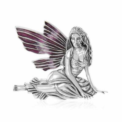 Selina Fenech Memorila Fairy 925 Sterling Silver Pendant Fine Enchanting Jewelry