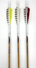 1/2 Dozen Easton Legacy 6.5 mm Carbon Arrows, Nocks  Inserts