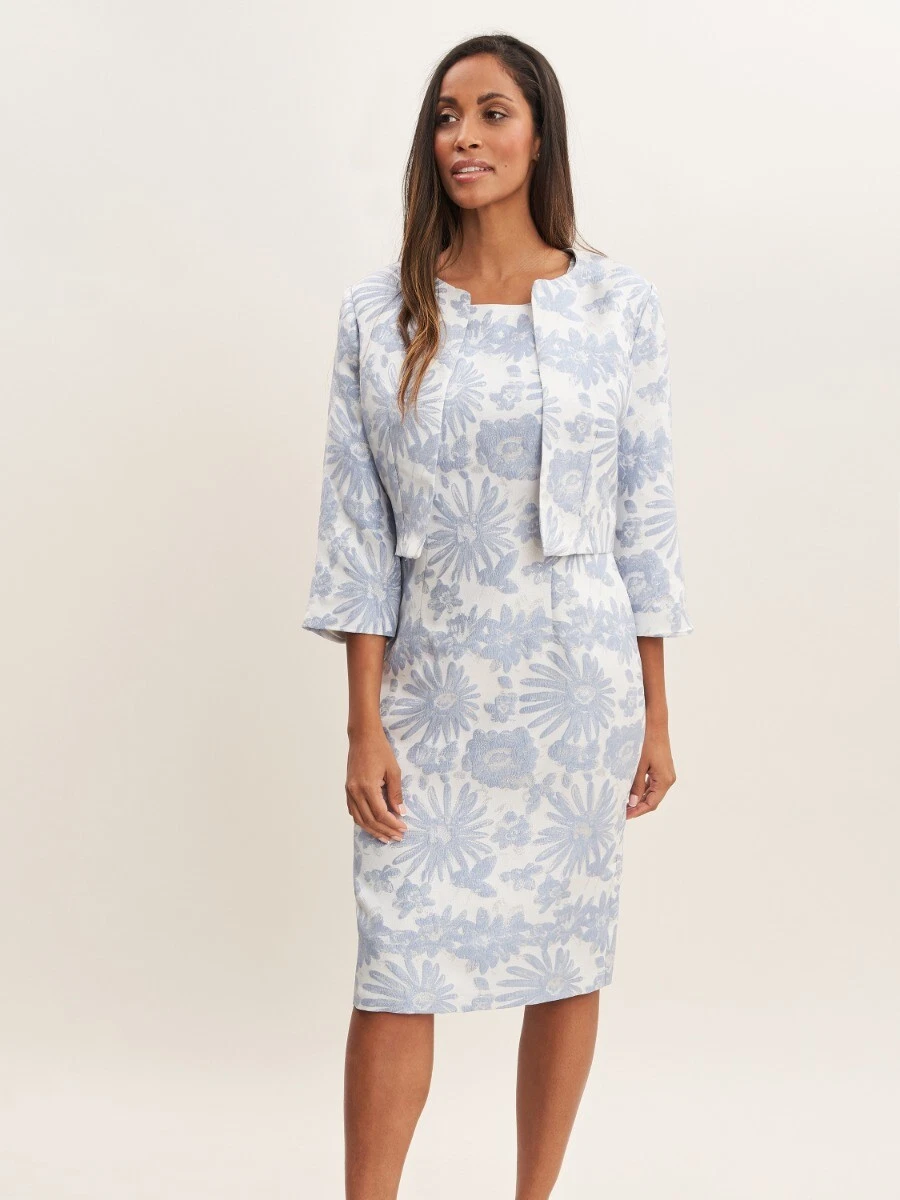 Dress and bolero jacket sale for mother of the bride