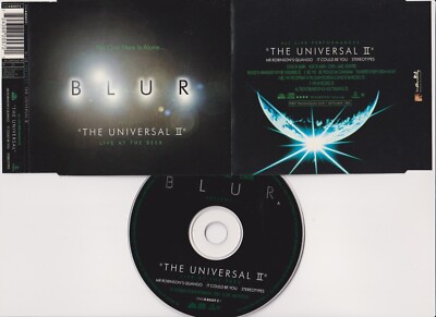 Blur   The Universal II (Live At The Beeb) - Import 4 Track Maxi CD 1995