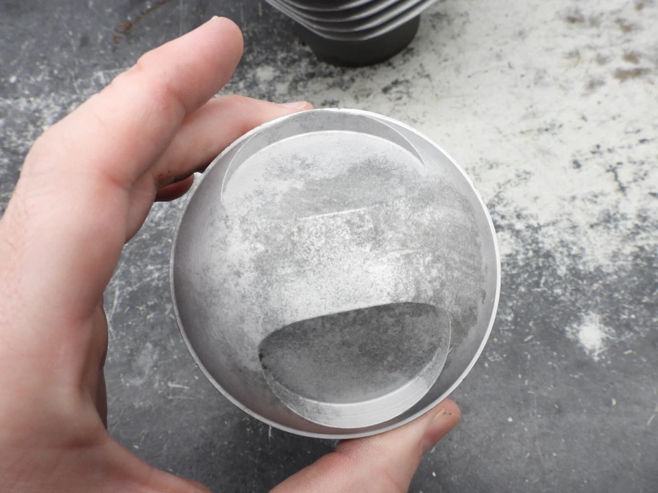 BSA B50 500 MX B50T cilindro barril y pistón #3 2877 Foto 3 de 4