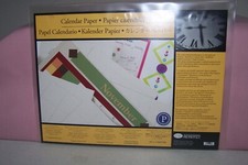 2005 Creative Memories Calendar Paper 7.5" x 10.5" SPARGO Photo Mounting Paper