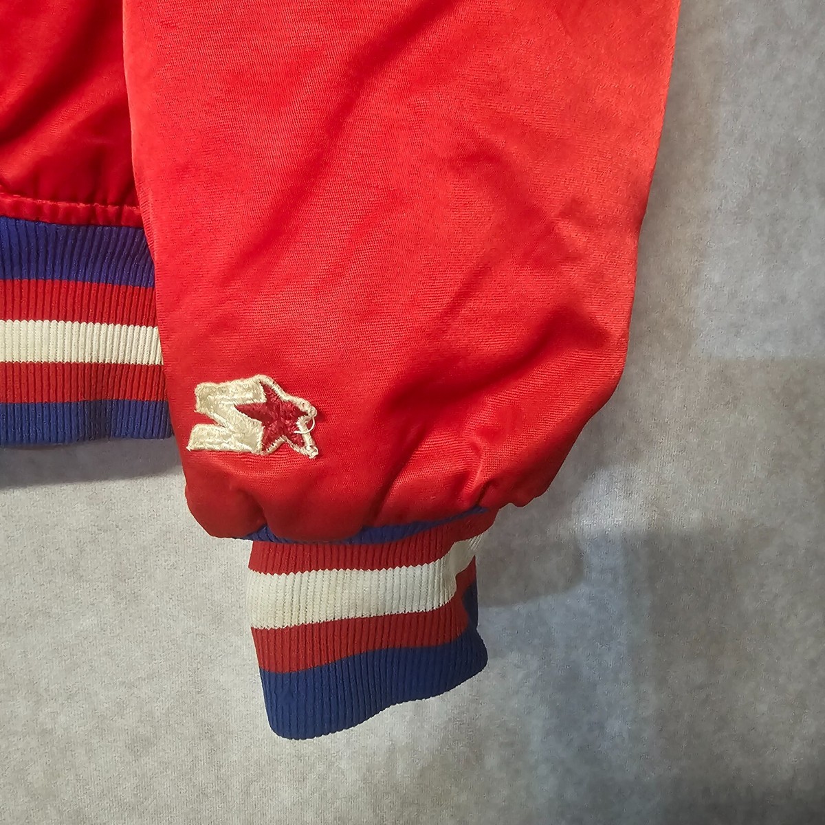 NBA Sixers Classics 3XL 赤ジャケット　Bboy HOMAGE x Starter 76ers Satin Jacket