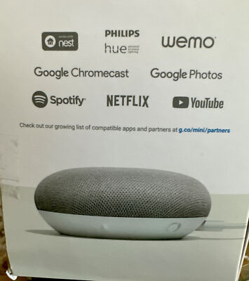 GOOGLE HOME MINI BLUETOOTH SPEAKER NEW- Original BOX