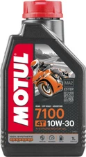 MOTUL 7100 FULL-Synthetic 10W-30 4T 4-Cycle/ Stroke Engine Oil 1L