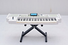 Miniature Keyboard Music White Guitar Drum Set Amplifier Piano for Display Only