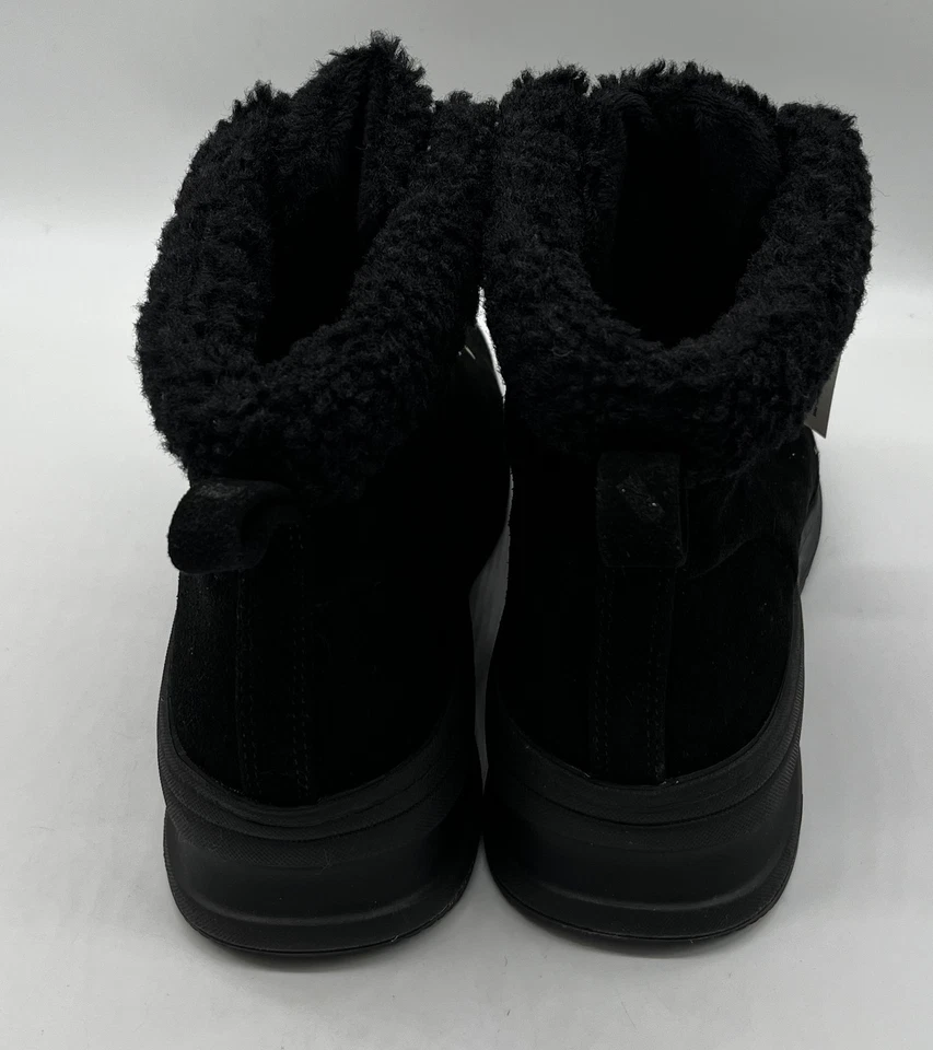 Taryn Rose Weatherproof Collection Black Suede 'Zahara' Shearling Boot sz 8.5M - Image 4 of 4