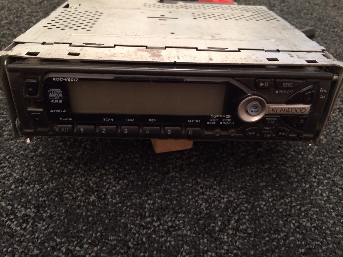 Kenwood KDC-V6017 Car Radio CD Car Stereo Player Head Unit | eBay UK
