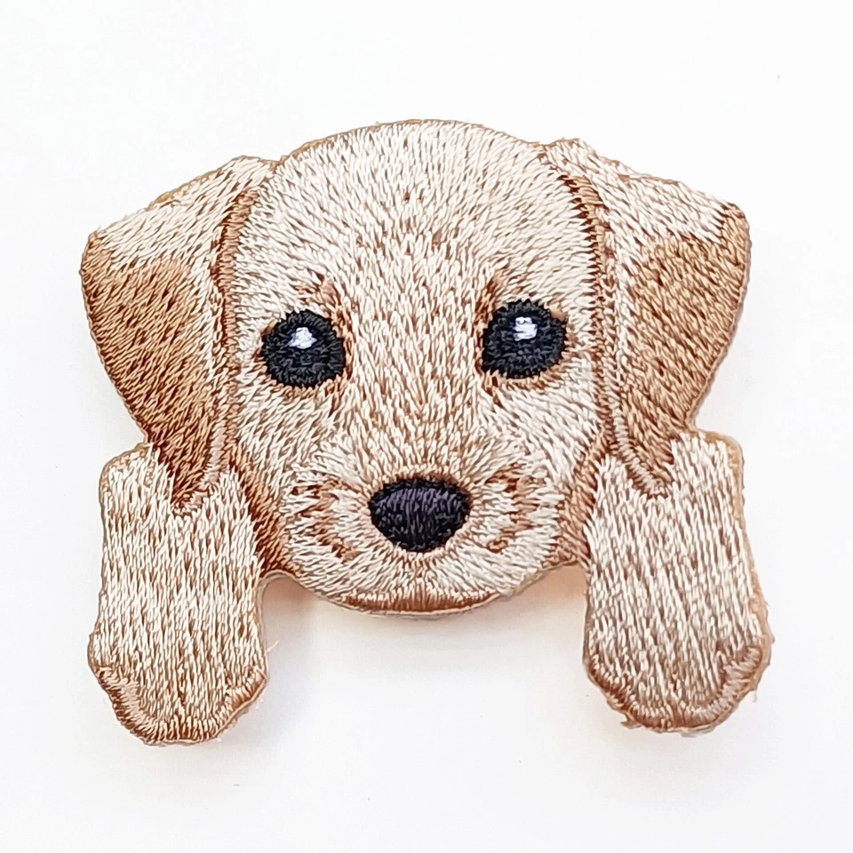 Broche Bolso Pin Bordado Dibujos Animados Realista Pug Chihuahua Labrador Boston Perro Foto 2 de 4