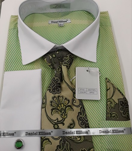 Fashion Dress Shirts For Men With Tie 