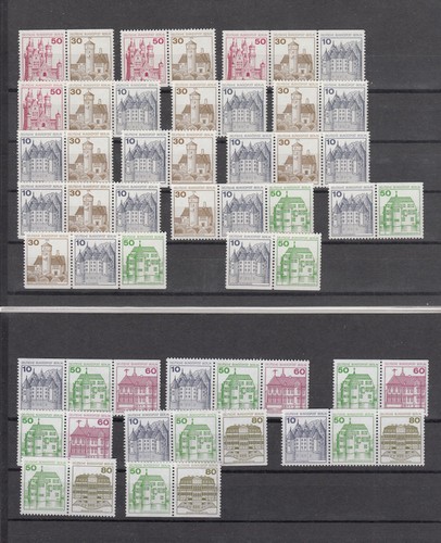 Berlin Zusammendrucke W 61 W 82 Postfrisch Michel 100 EBay